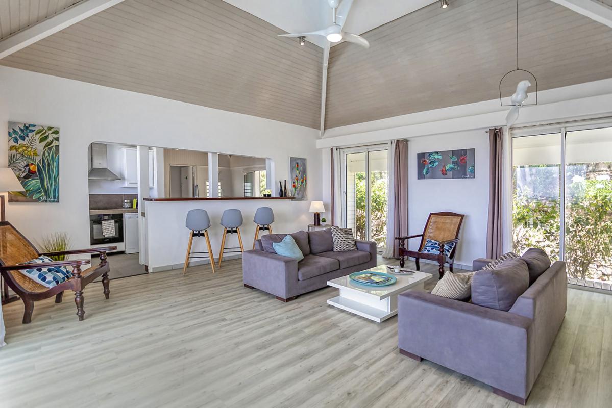 Location Villa Baie Orientale Saint Martin_ Salon - 9